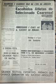 Página do jornal Unitário de outubro de 1962