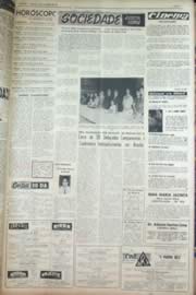 Página do jornal Unitário de outubro de 1962