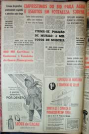 Página do jornal Unitário de outubro de 1962