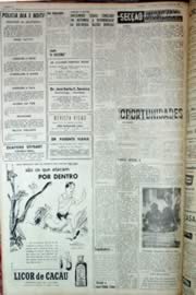 Página do jornal Unitário de outubro de 1962
