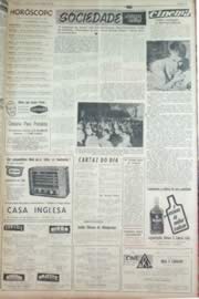 Página do jornal Unitário de outubro de 1962