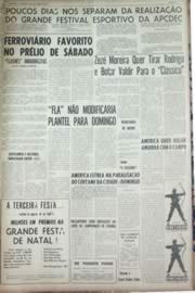 Página do jornal Unitário de outubro de 1962