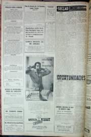 Página do jornal Unitário de outubro de 1962
