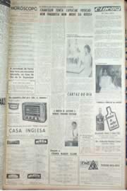 Página do jornal Unitário de outubro de 1962