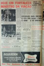 Página do jornal Unitário de novembro de 1962