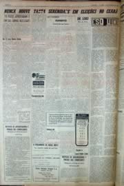 Página do jornal Unitário de novembro de 1962