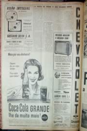 Página do jornal Unitário de novembro de 1962
