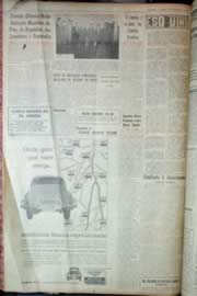 Página do jornal Unitário de novembro de 1962