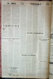 Página do jornal Unitário de novembro de 1962