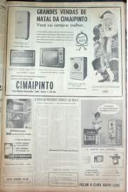Página do jornal Unitário de novembro de 1962