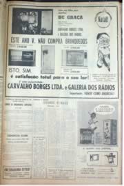 Página do jornal Unitário de novembro de 1962