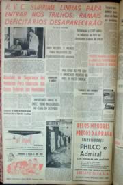 Página do jornal Unitário de novembro de 1962