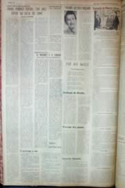 Página do jornal Unitário de novembro de 1962