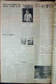 Página do jornal Unitário de novembro de 1962