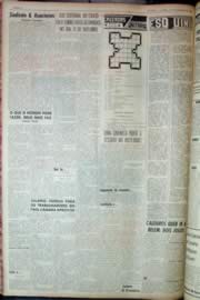 Página do jornal Unitário de novembro de 1962