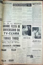 Página do jornal Unitário de novembro de 1962