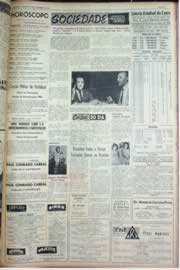 Página do jornal Unitário de novembro de 1962