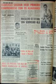 Página do jornal Unitário de novembro de 1962