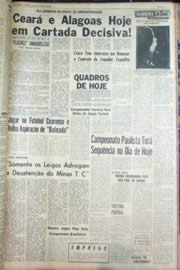 Página do jornal Unitário de novembro de 1962