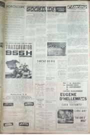 Página do jornal Unitário de novembro de 1962