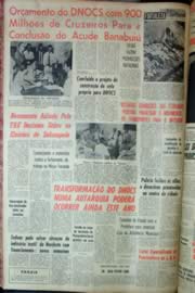 Página do jornal Unitário de novembro de 1962