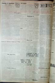 Página do jornal Unitário de novembro de 1962