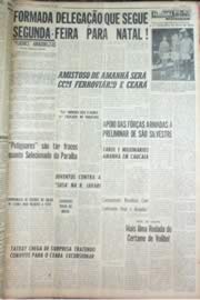 Página do jornal Unitário de dezembro de 1962