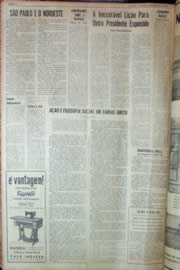 Página do jornal Unitário de dezembro de 1962