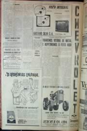 Página do jornal Unitário de dezembro de 1962