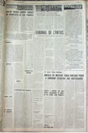 Página do jornal Unitário de dezembro de 1962