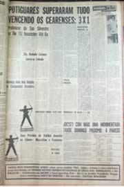 Página do jornal Unitário de dezembro de 1962