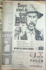 Página do jornal Unitário de dezembro de 1962