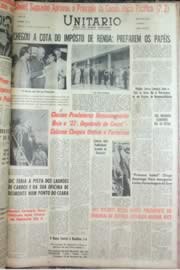Página do jornal Unitário de dezembro de 1962
