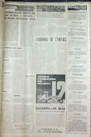Página do jornal Unitário de dezembro de 1962