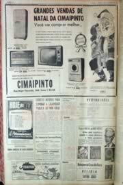 Página do jornal Unitário de dezembro de 1962