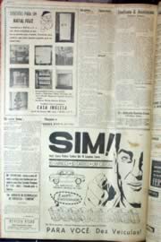 Página do jornal Unitário de dezembro de 1962
