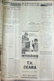 Página do jornal Unitário de dezembro de 1962