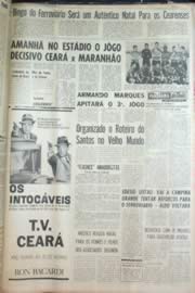 Página do jornal Unitário de dezembro de 1962
