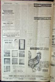 Página do jornal Unitário de dezembro de 1962
