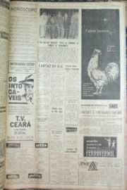 Página do jornal Unitário de dezembro de 1962