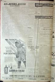 Página do jornal Unitário de dezembro de 1962