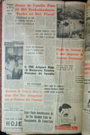 Página do jornal Unitário de dezembro de 1962