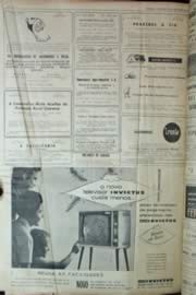 Página do jornal Unitário de dezembro de 1962