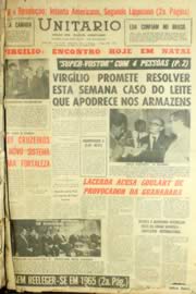 Página do jornal Unitário de abril de 1963