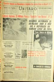Página do jornal Unitário de abril de 1963