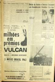 Página do jornal Unitário de abril de 1963