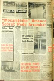 Página do jornal Unitário de abril de 1963