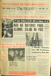 Página do jornal Unitário de abril de 1963