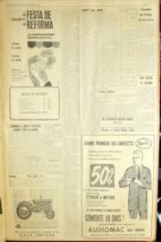 Página do jornal Unitário de abril de 1963