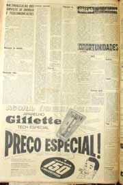 Página do jornal Unitário de abril de 1963
